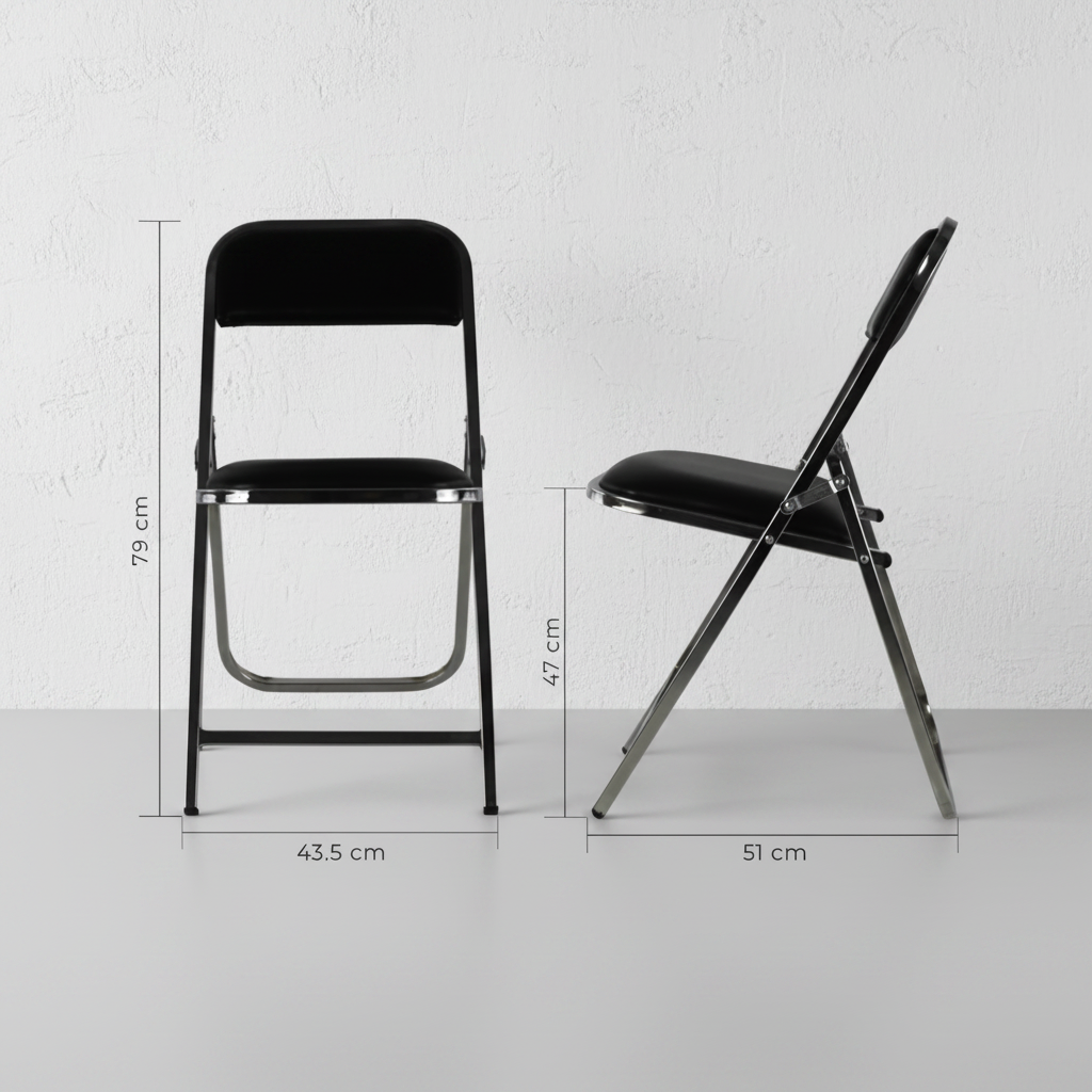 PLEGABLE VINIL CROMADA